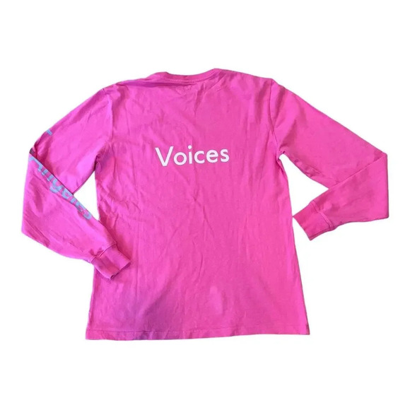 OUTDOOR VOICES LA LOS ANGELES HOT PINK LONG SLEEVE - Picture 4 of 5